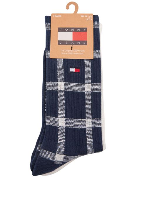 Calzini tartan 2pz Tommy Jeans | 701236476002